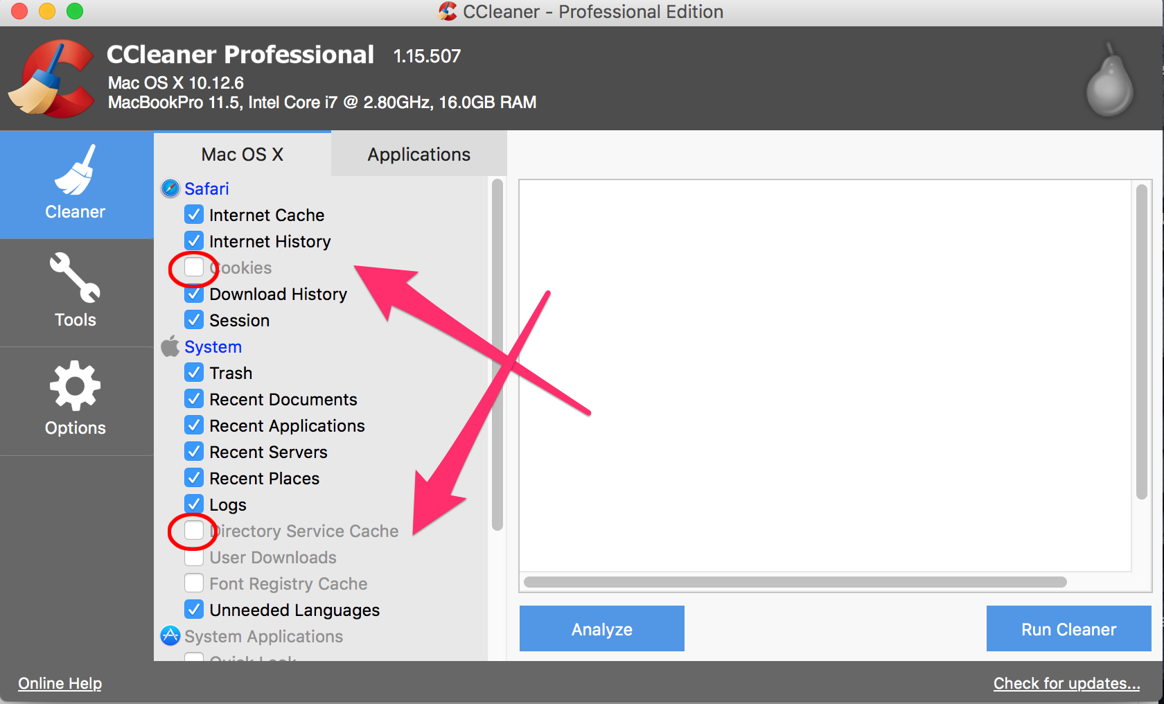 Ccleaner For Os X 10.11